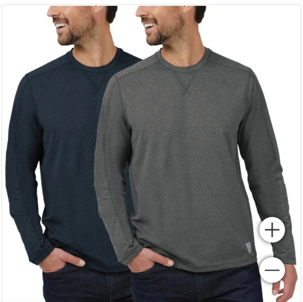 #(Ew)Rugged elements men's long sleeves tees 2pack